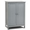 2-Door Freer-Standing Bathroom Storage Organizer Cabinet with Shelf Perfect for Living room or Bedroom